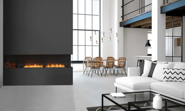 Flex 104RC.BXL Right Corner Fireplace Insert
